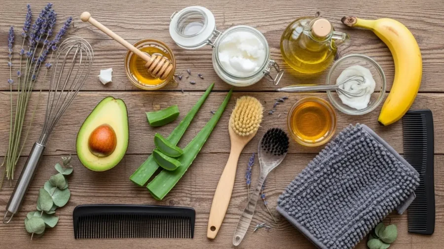 Cabelos Radiantes: 4 Receitas Naturais para Fios Saudáveis 🌿