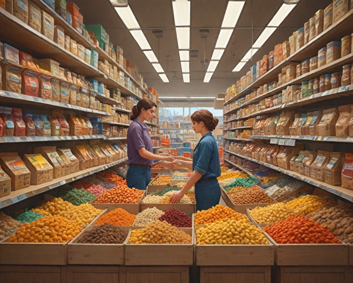 Como fazer compras a granel em cidades grandes