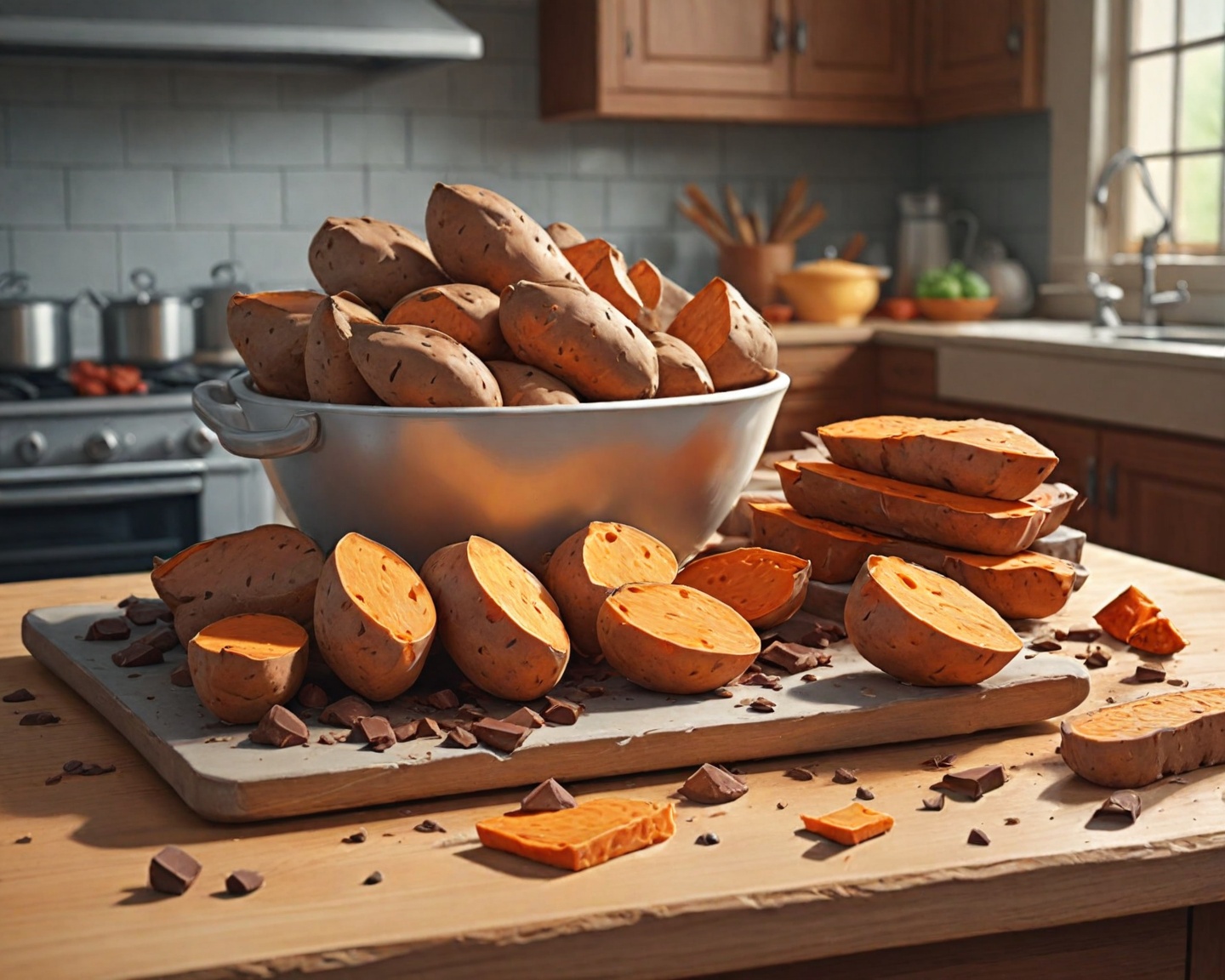 Como fazer brownie saudável de batata-doce em casa