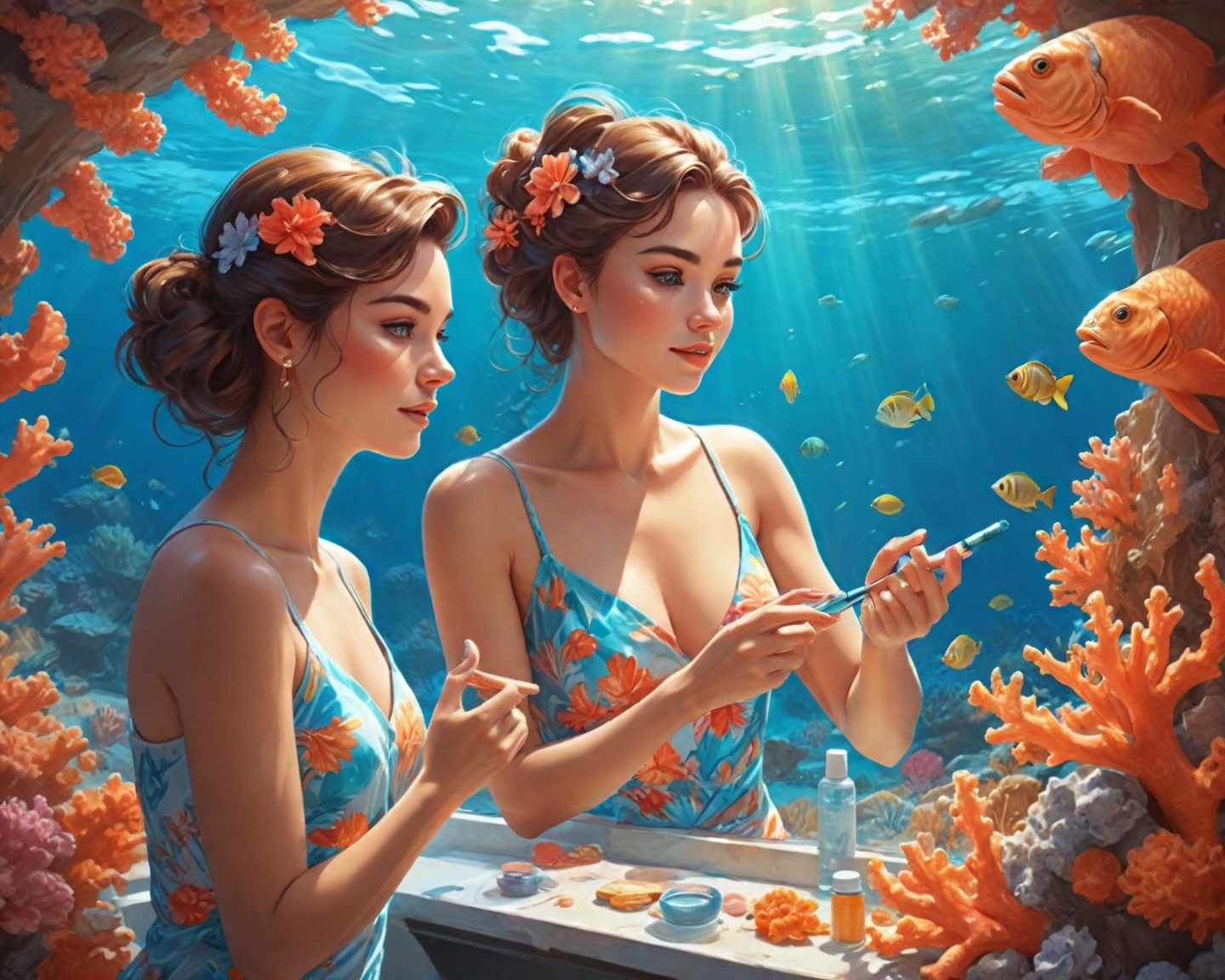Você sabia que seu skincare pode estar contaminando o mar?