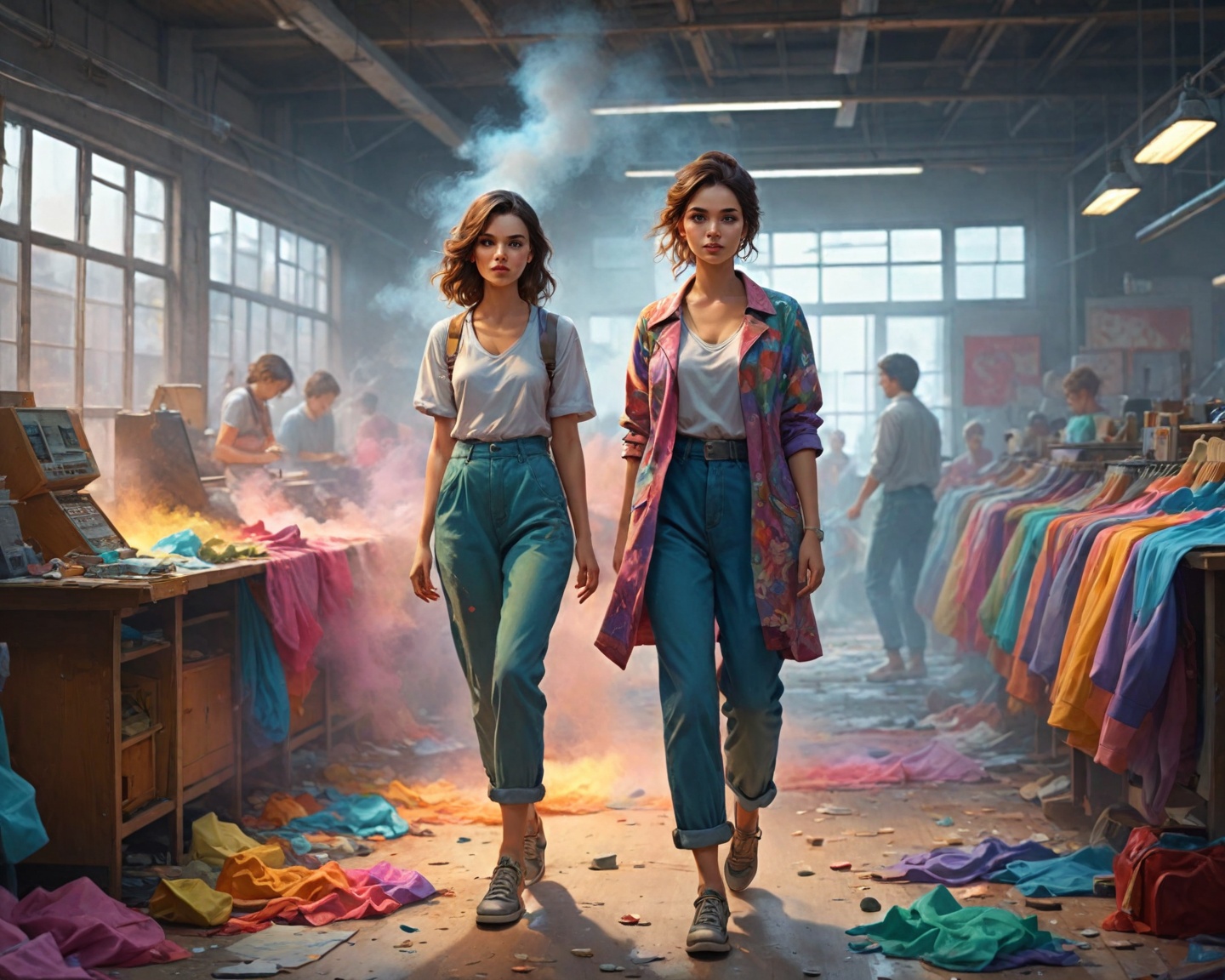 Como o fast fashion contribui para a poluição do ar