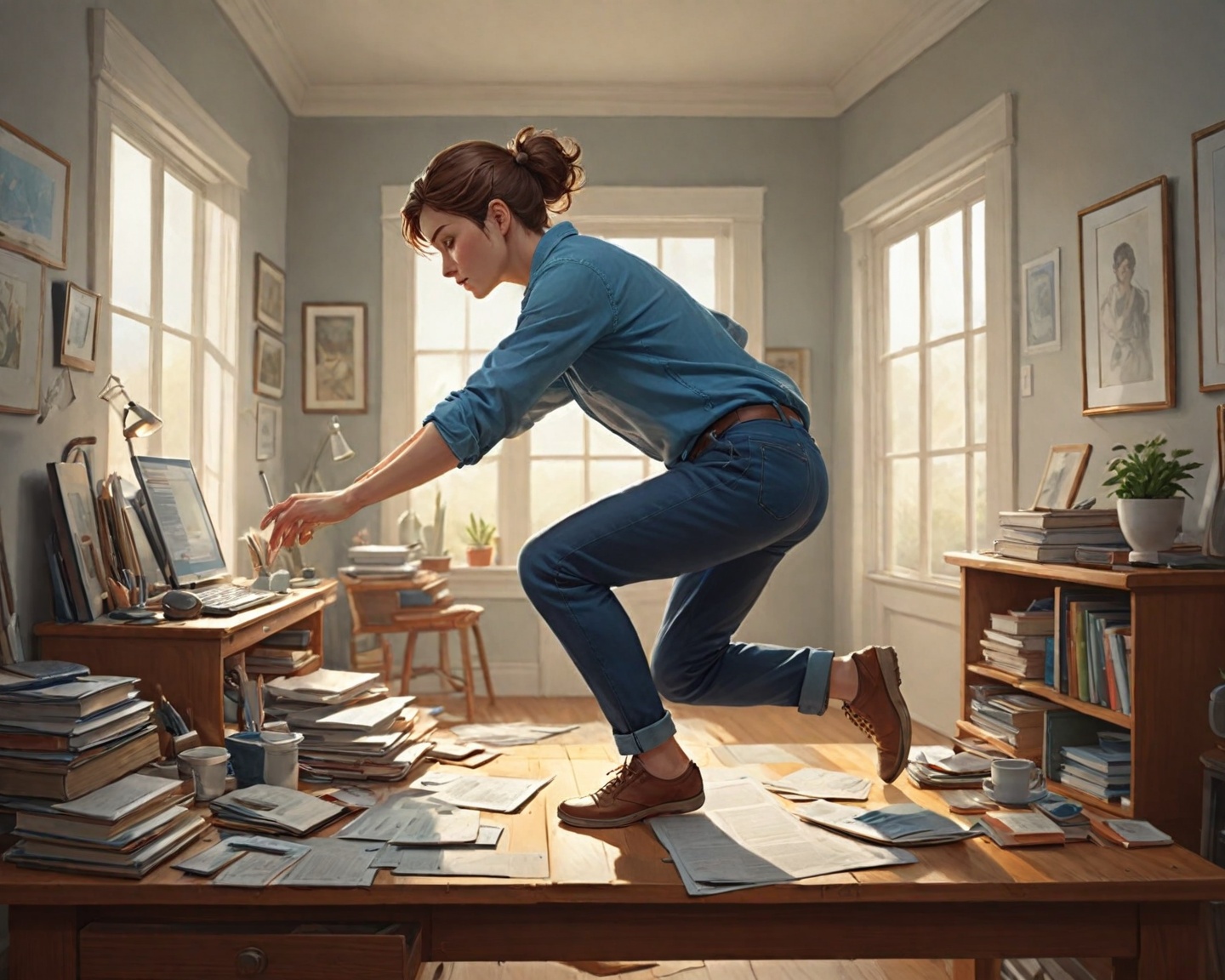 Como manter o equilíbrio trabalhando em home office