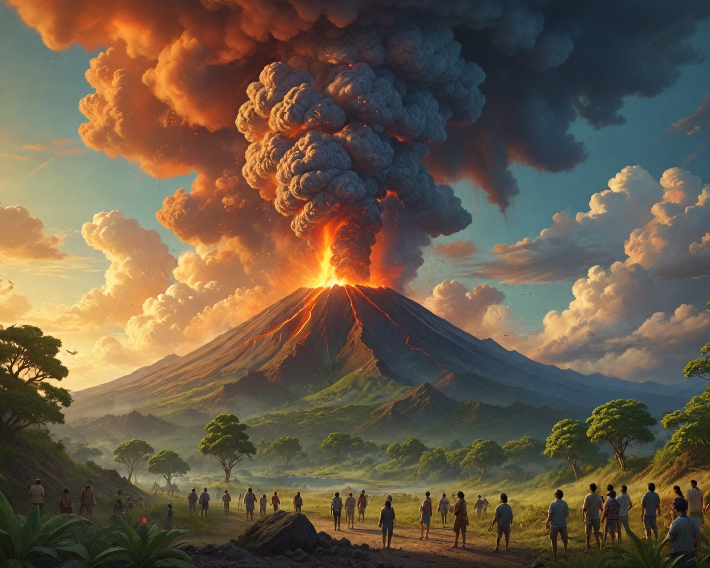 Como um vulcão pode impactar o clima global e o meio ambiente