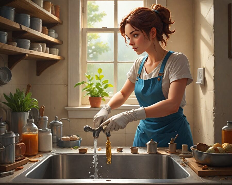 5 formas de desentupir pia sem usar produtos químicos