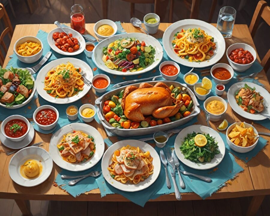 receitas fáceis e saborosas para um jantar prático