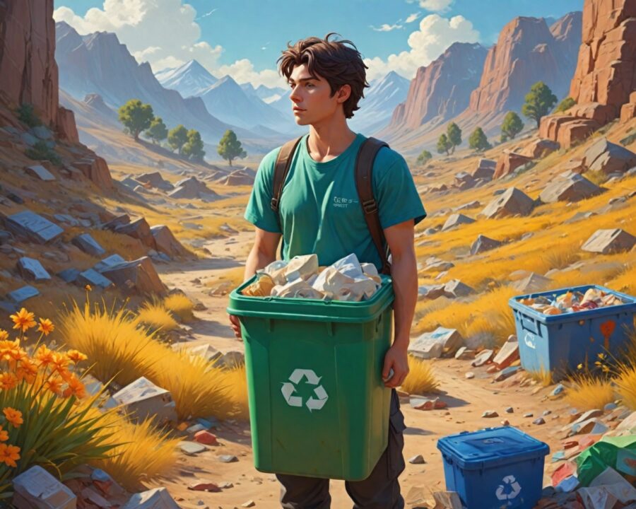 como o descarte correto de resíduos reduz o impacto ambiental