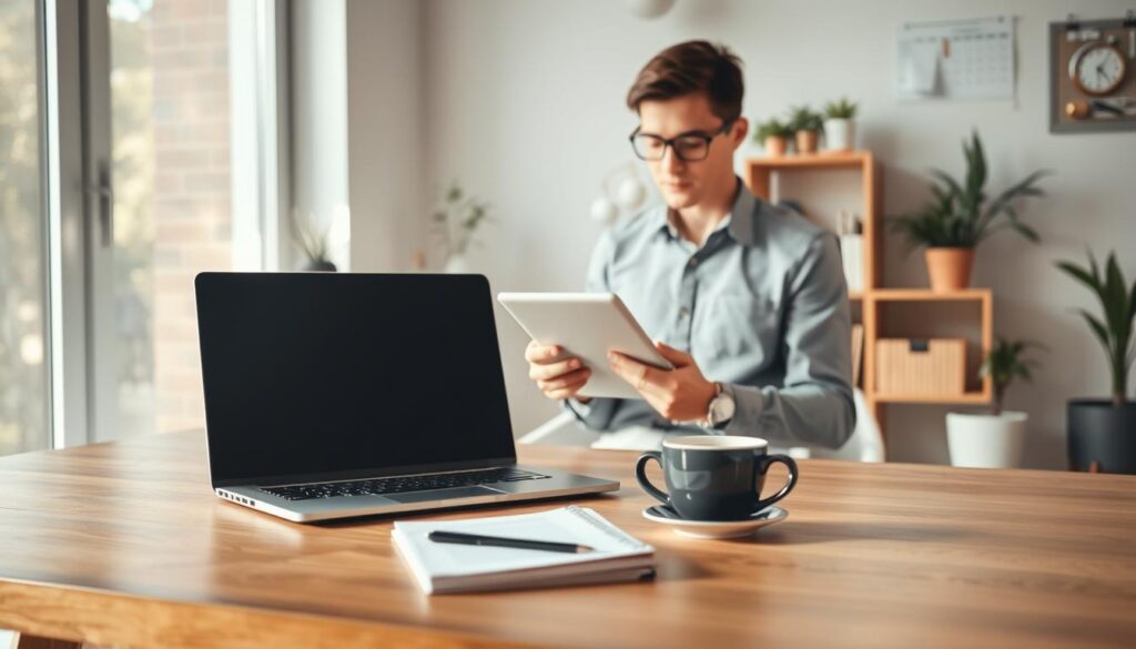 otimização da rotina diária