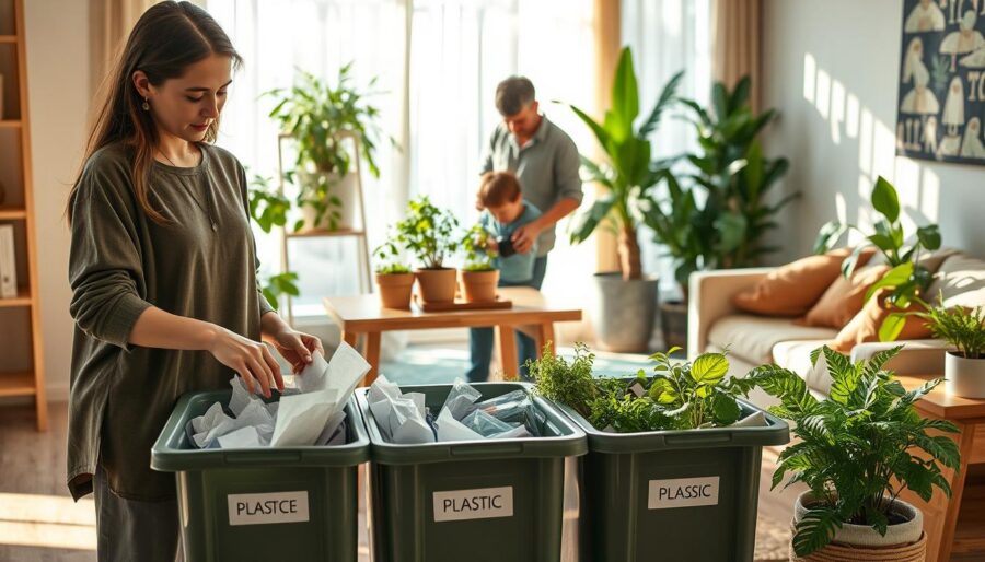 Como adotar práticas sustentáveis dentro de casa step by step