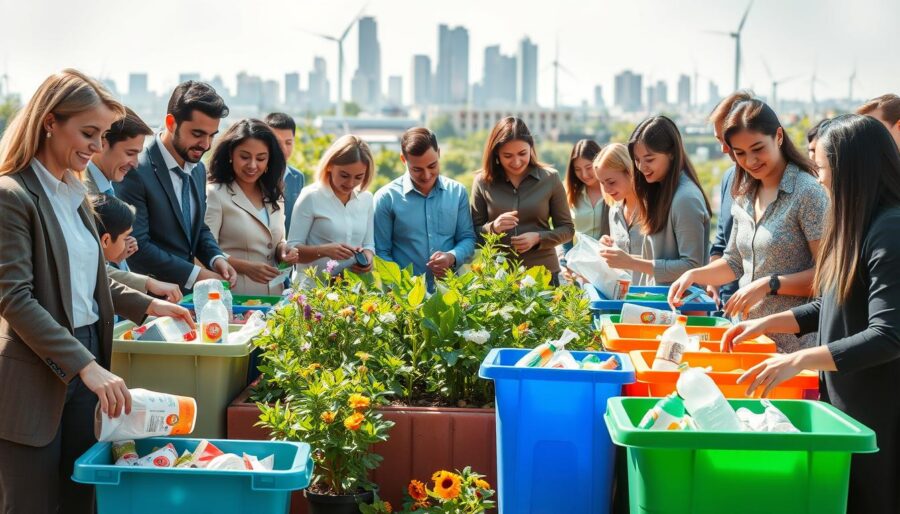 Como a reciclagem contribui para um futuro mais sustentável