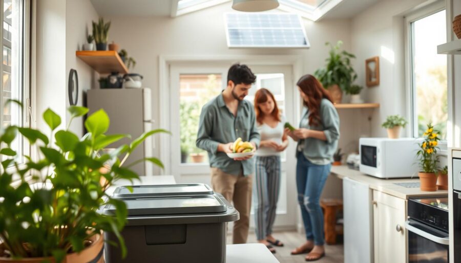 Práticas sustentáveis para diminuir o impacto ambiental em casa hoje